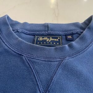 Bobby Jones Men's Classic Blue Crewneck Sweater